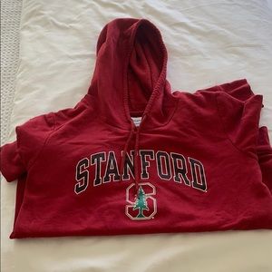 NEW red Stanford hoodie